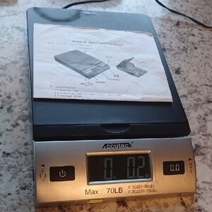 Digital Postal Scale ACCUTECK MAX 70 LBS. with Adapter